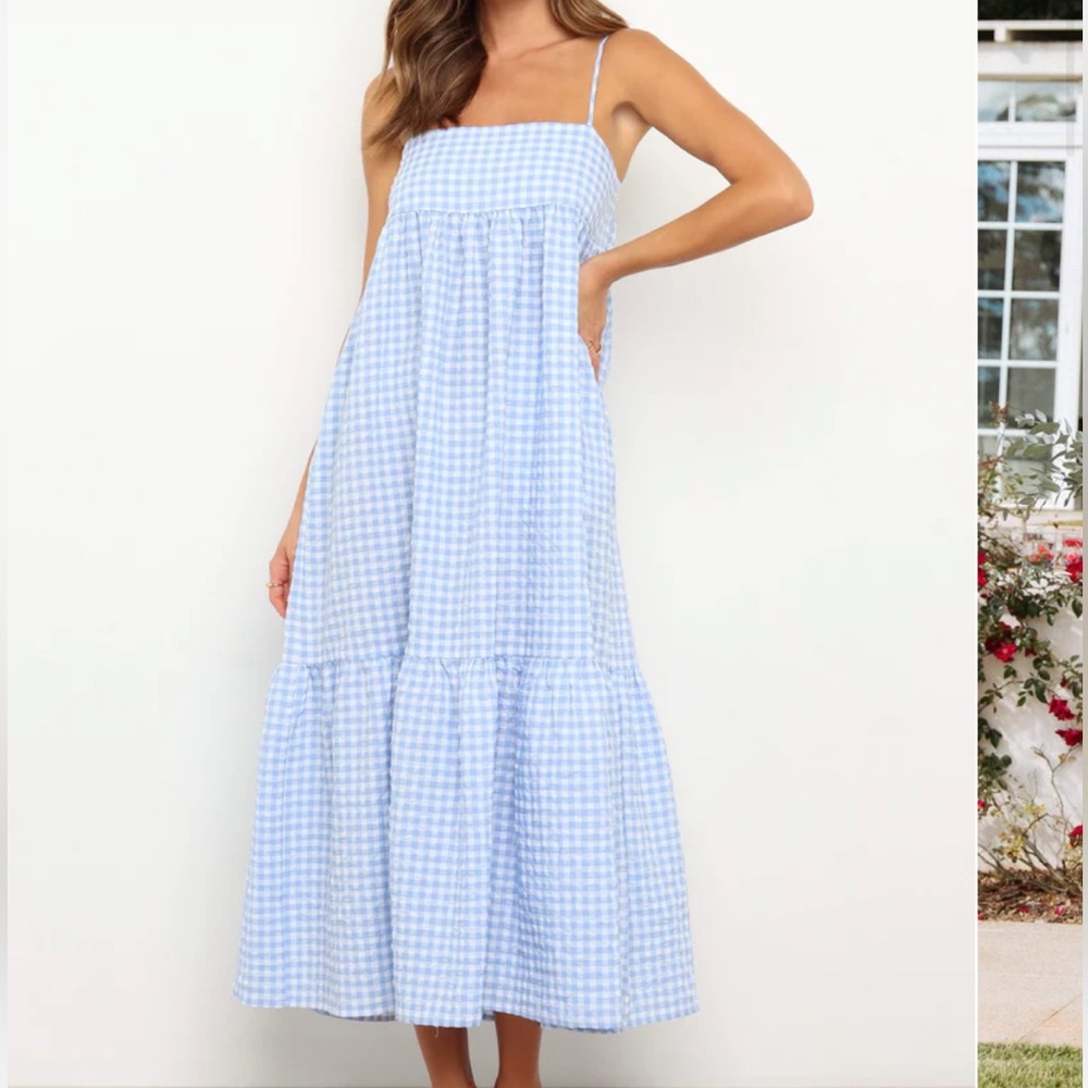 Petal & Pup Bradley Dress in Blue SIZE 6